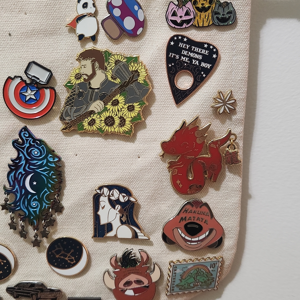 Colorful Enamel Pin Collection - Picture 3 of 4